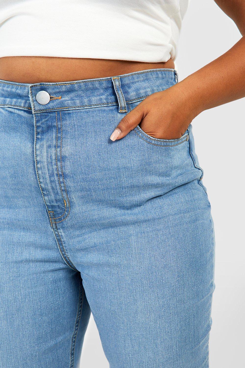 Women's plus jeans store tall